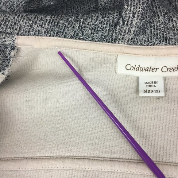 Coldwater Creek Hooded Knit Vest - Picture 10 of 11